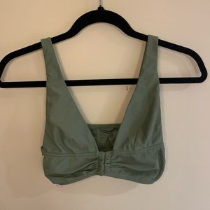 Urban outfitters sage green bra top